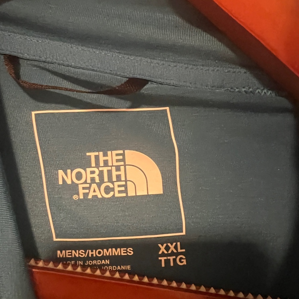 The North Face Blue Pullover Dri Fit Stretch 1/4 Zip  XXL - Picture 2 of 3